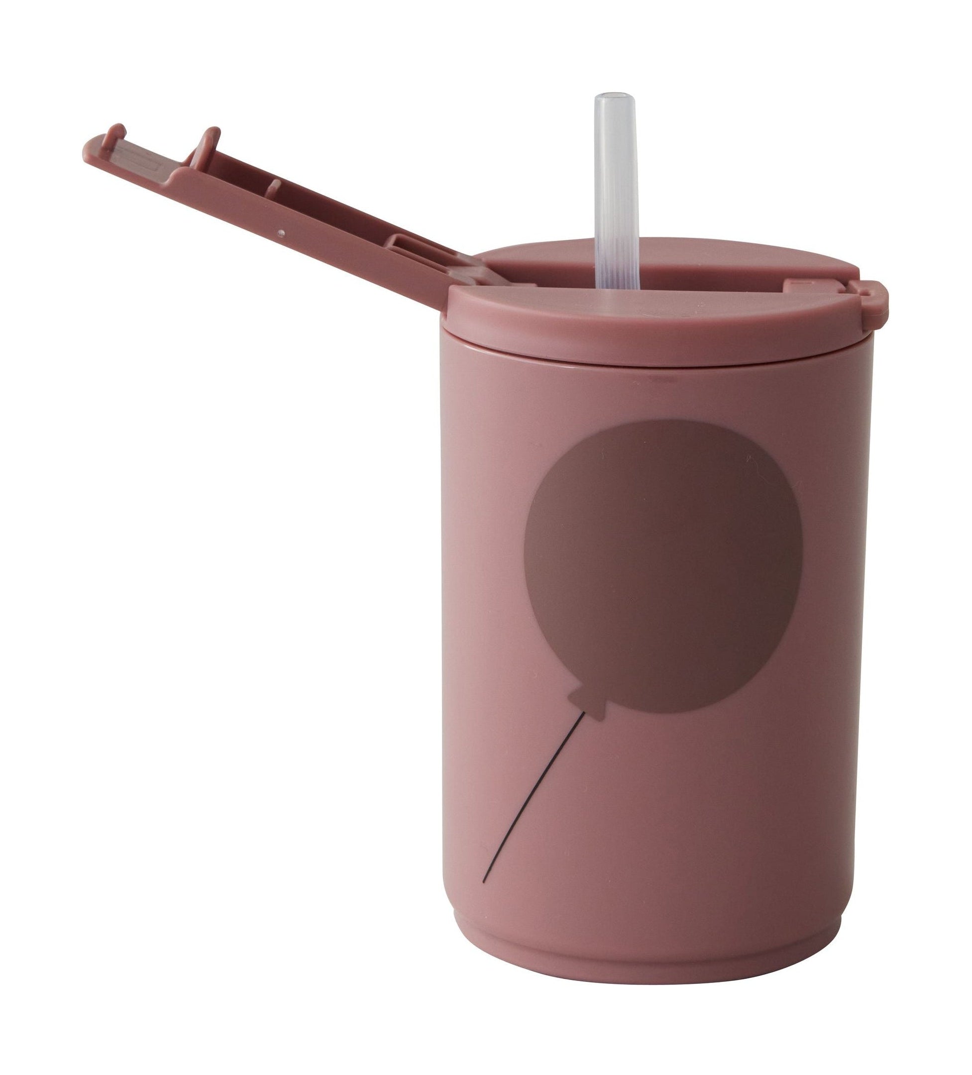 Design Letters Rese Straw Cup 330 ml, Ash Rose