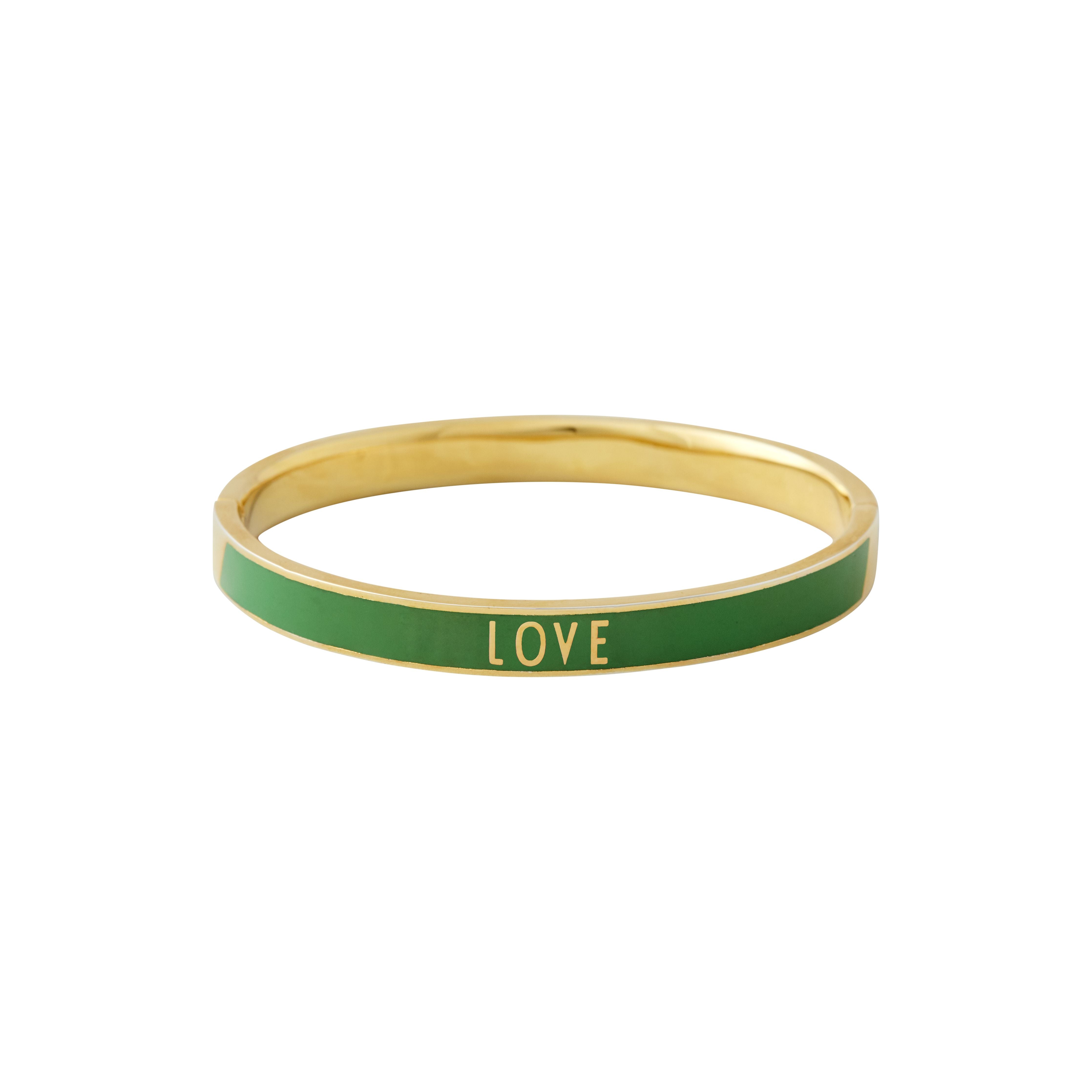 Design Letters Word Candy Armbånd Special Edition LOVE, Forest Green
