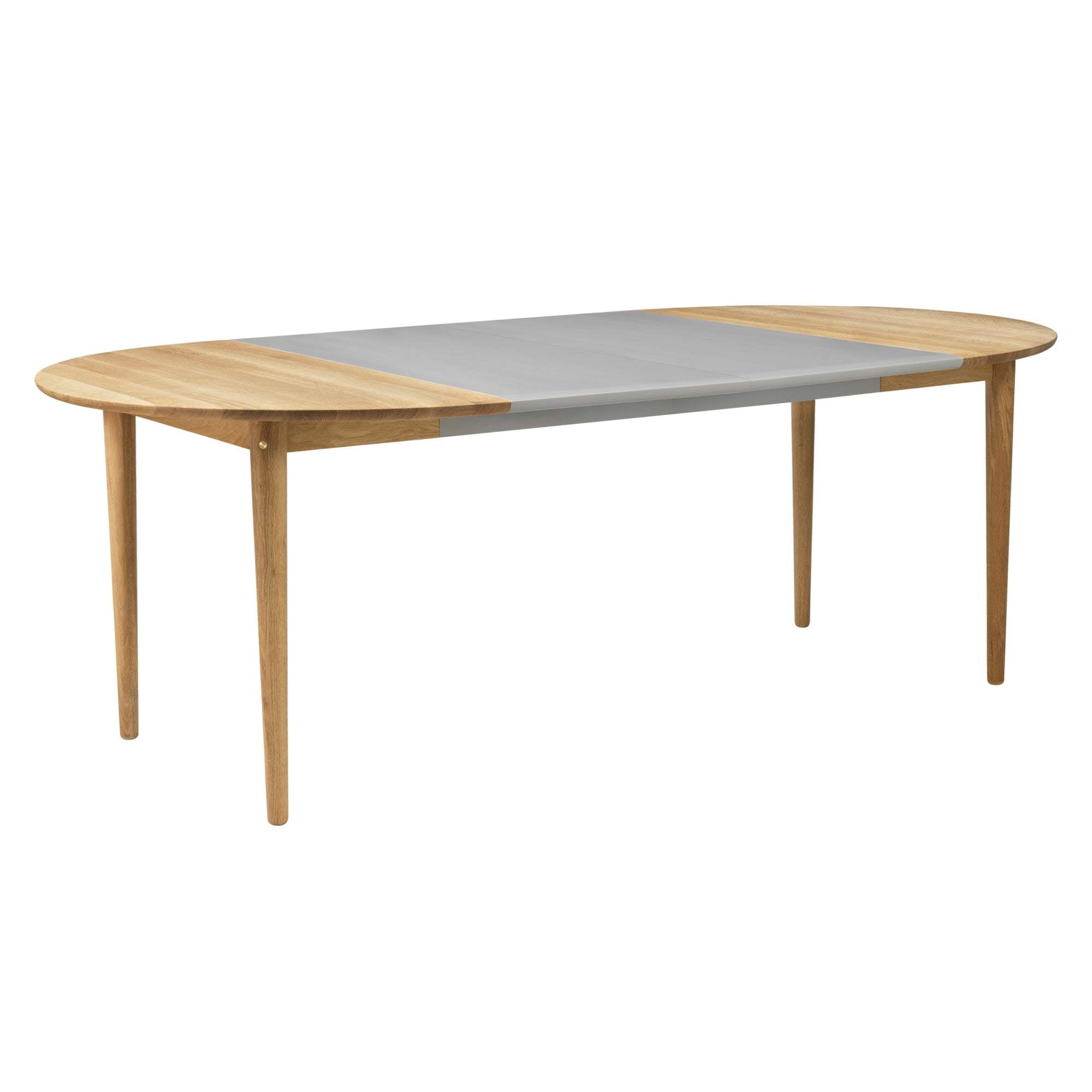 FDB Møbler C62e matbord med drag, ek
