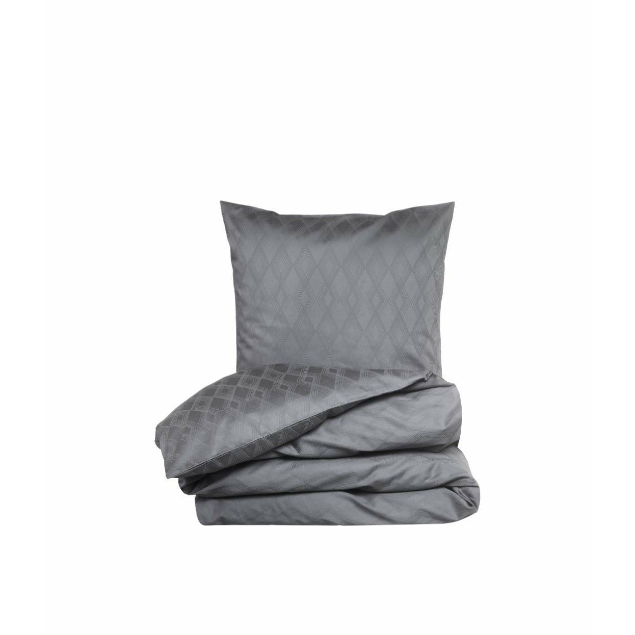 FDB Møbler R12 Asmira Bed Set med blixtlås 140x220 cm, mörkgrå