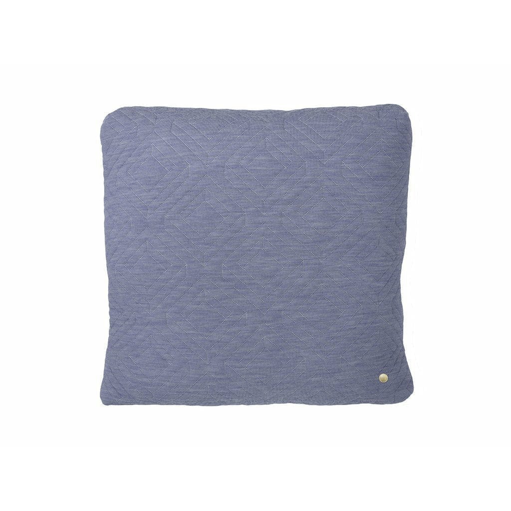 Ferm Living Quilt Pude Light Blue, 45x45cm