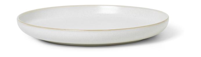 Ferm Living Sekki Plate Cream, 25,5 cm
