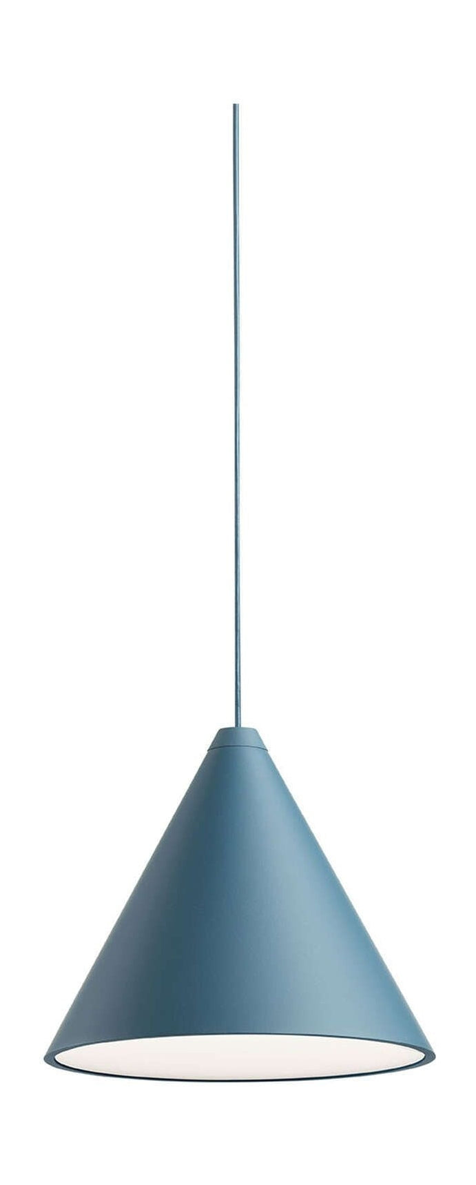 Flos String Light Cone Pendel med Dæmper 22 m, Blå