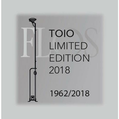 FLOS Toio Limited Edition golvlampa, matta svart