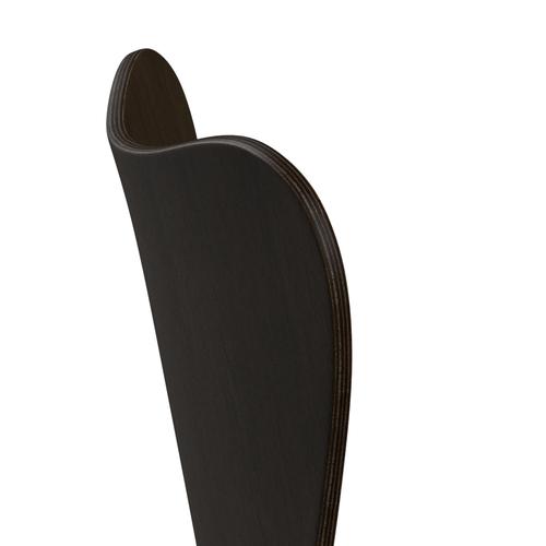 Fritz Hansen 3107 skalstol, brun brons/fullfärgad ek