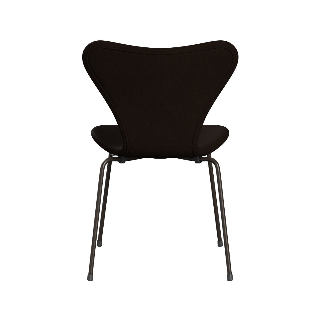 Fritz Hansen 3107 stol helt vadderad, brun brons/komfortbrun (C01566)