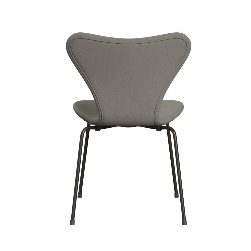 Fritz Hansen 3107 stol helt vadderad, brun brons/komfort grå (C60003)