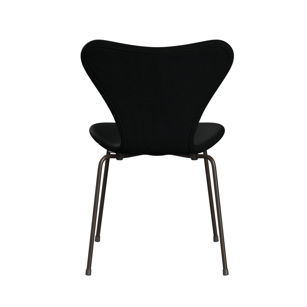 Fritz Hansen 3107 Stol Fuldpolstret, Brown Bronze/Fame Sort