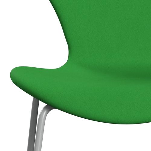 Fritz Hansen 3107 stol helt vadderad, nio grå/komfortgrön (C68003)