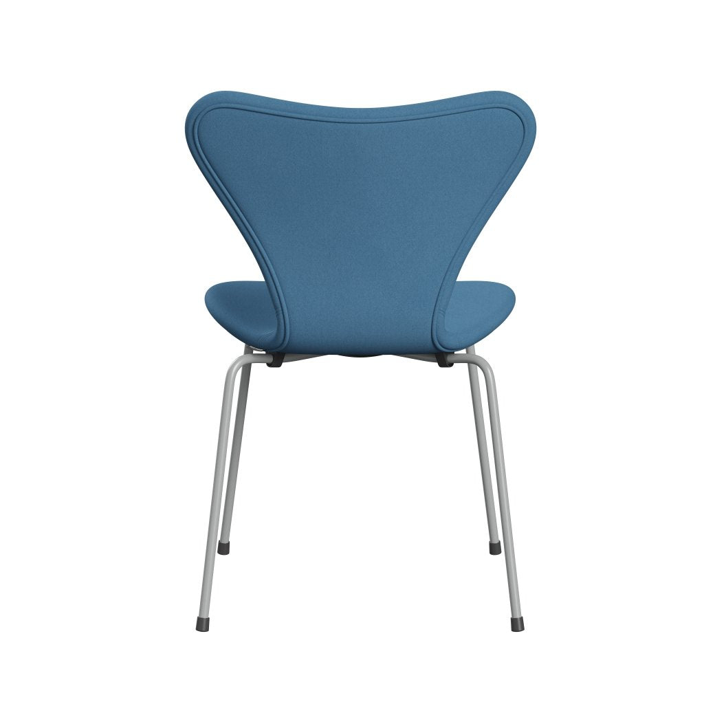 Fritz Hansen 3107 stol helt vadderad, nio grå/komfortljusblå (C01124)