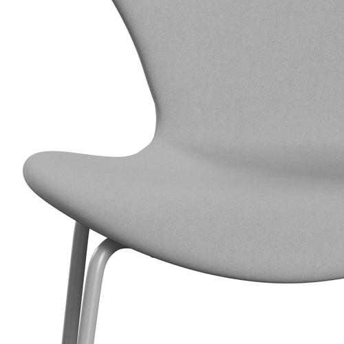 Fritz Hansen 3107 stol helt vadderad, nio grå/komfort vit/grå