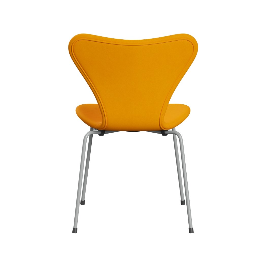 Fritz Hansen 3107 stol helt vadderad, nio grå/divina orange (div426)