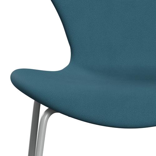 Fritz Hansen 3107 stol helt vadderad, nio grå/berömmelse blått grönt