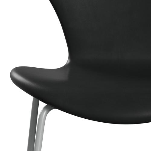 Fritz Hansen 3107 stol helt vadderad, nio grå/nåd svart