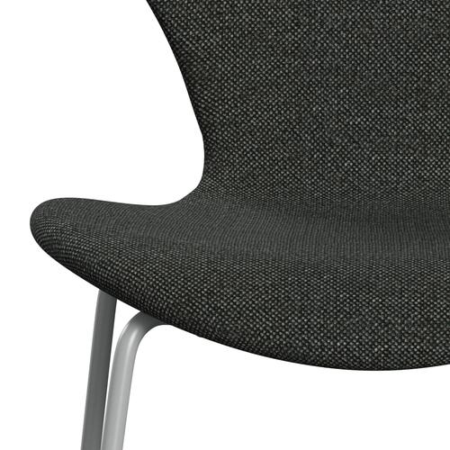 Fritz Hansen 3107 stol helt vadderad, nio grå/hallingdal svart/grå (HAL368)