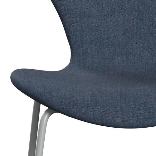 Fritz Hansen 3107 stol helt vadderad, nio grå/remix mörkblå (rem836)