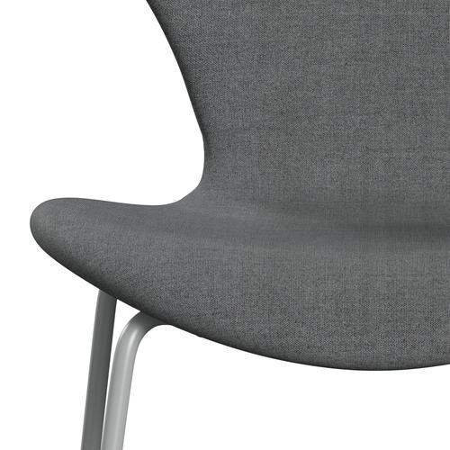 Fritz Hansen 3107 stol helt vadderad, nio grå/remix grå (REM143)
