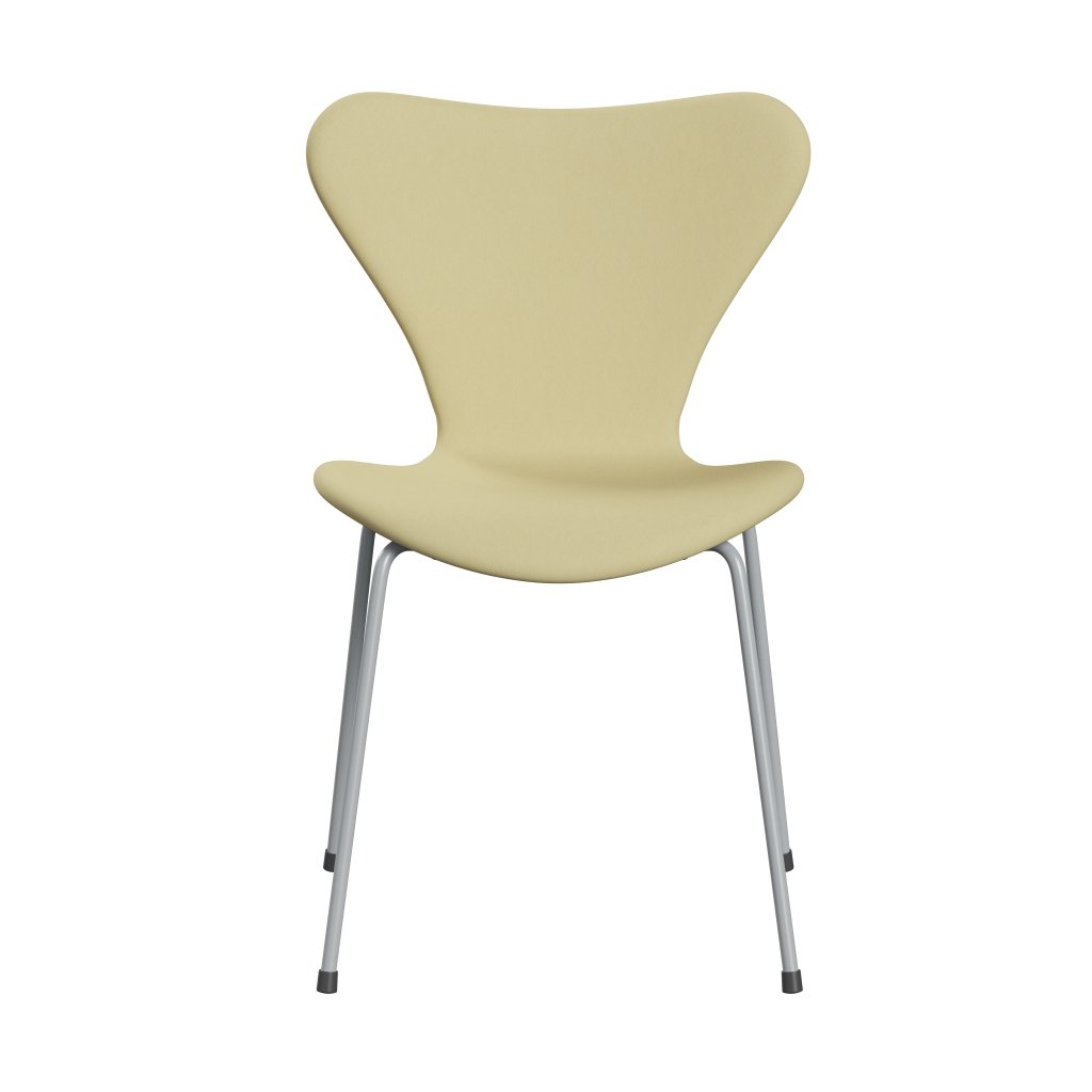 Fritz Hansen 3107 stol helt vadderad, silvergrå/komfort grå (C68008)