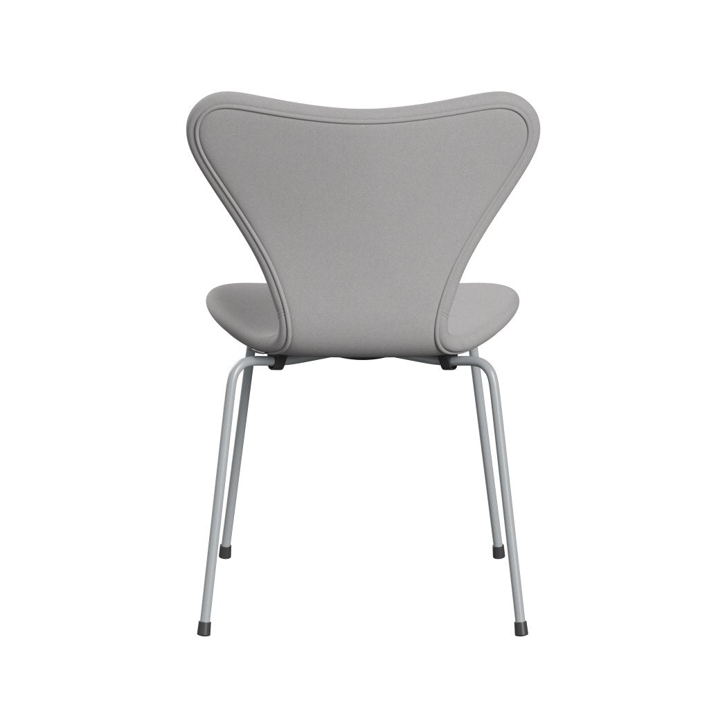 Fritz Hansen 3107 stol helt vadderad, silvergrå/komfort vit/grå