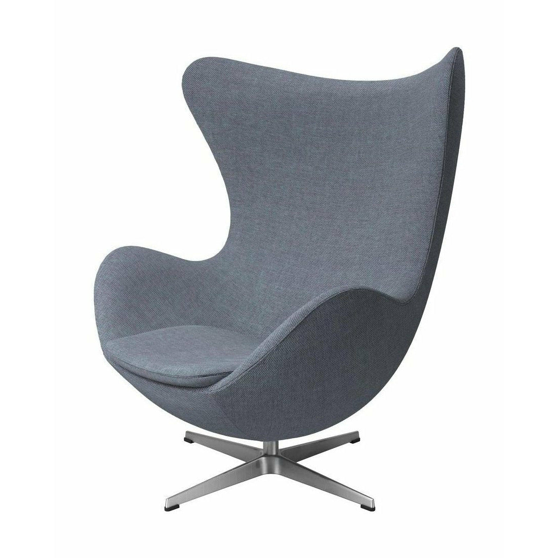 Fritz Hansen Egg Lounge Chair Tyg, Re-Wood Lavender