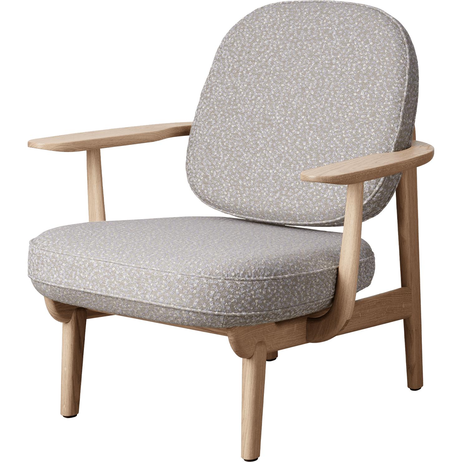 Fritz Hansen Peace Lounge Chair Lacked Oak, RIA 241