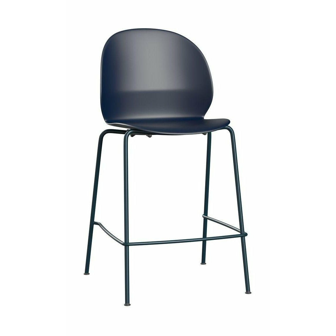 Fritz Hansen N02 återvinn gör bar stol, mörkblå/mörkblå