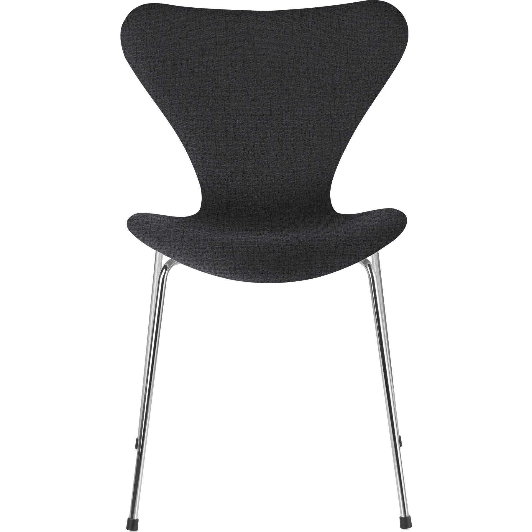 Fritz Hansen Serie 7 -stol helt klädsel tyg Christianshavn, mörkgrå