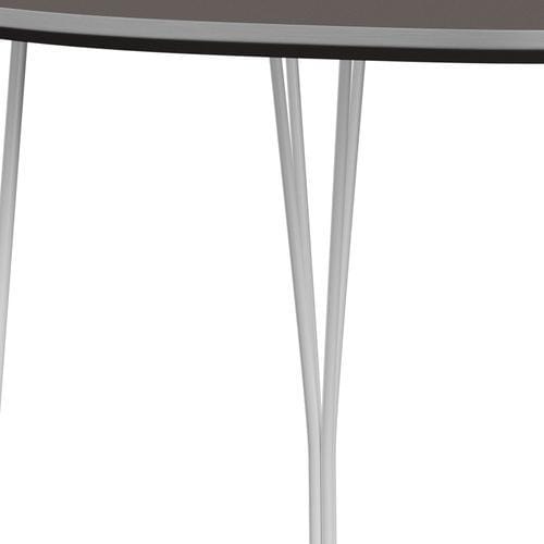 Fritz Hansen Superellipse matbord vitt/grått laminat, 170x100 cm