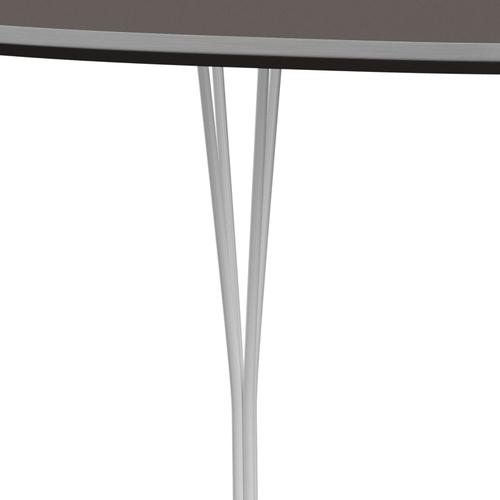 Fritz Hansen Superellipse matbord vitt/grått laminat, 180x120 cm