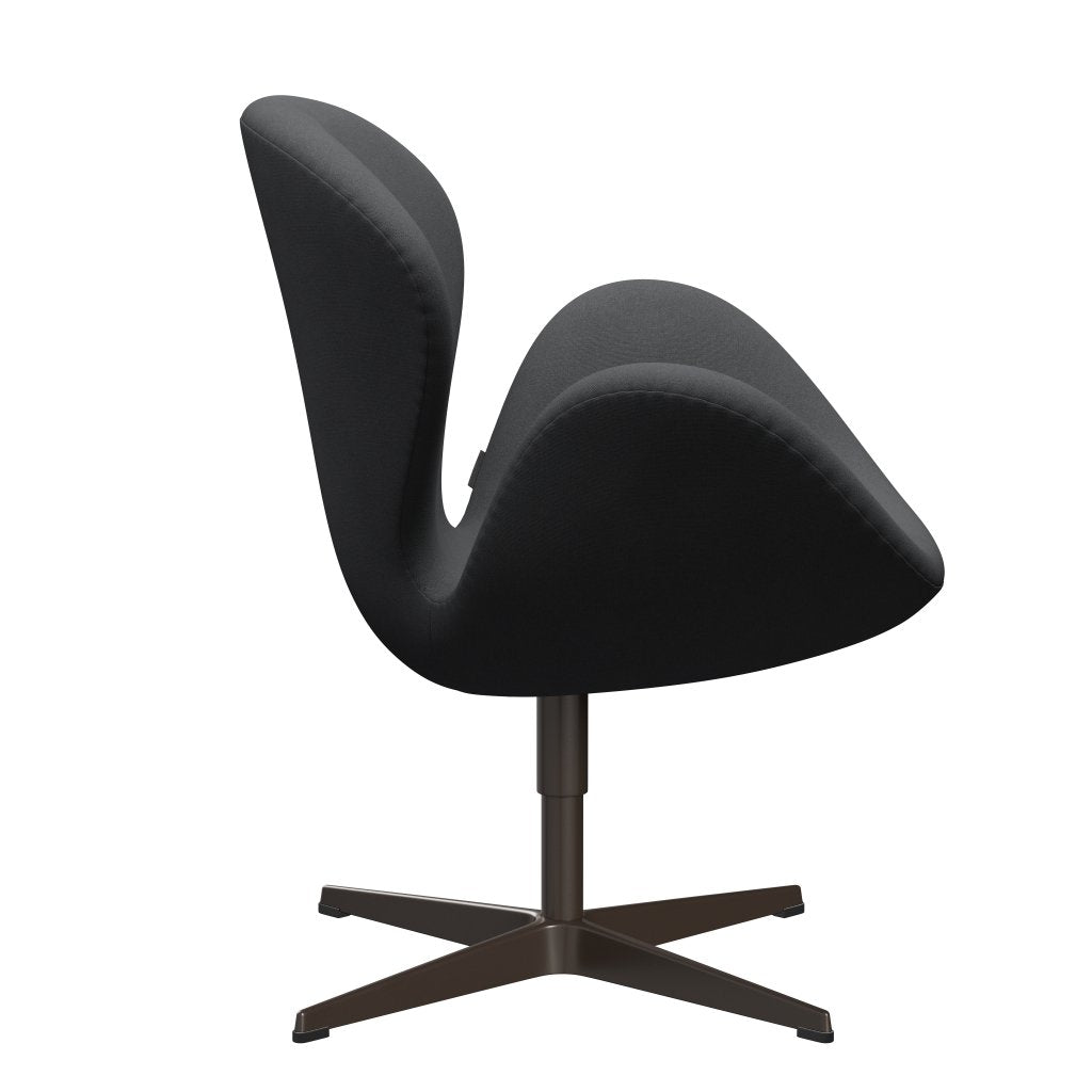 Fritz Hansen Swan Chair, Brown Bronze/Christianshavn Grey Uni