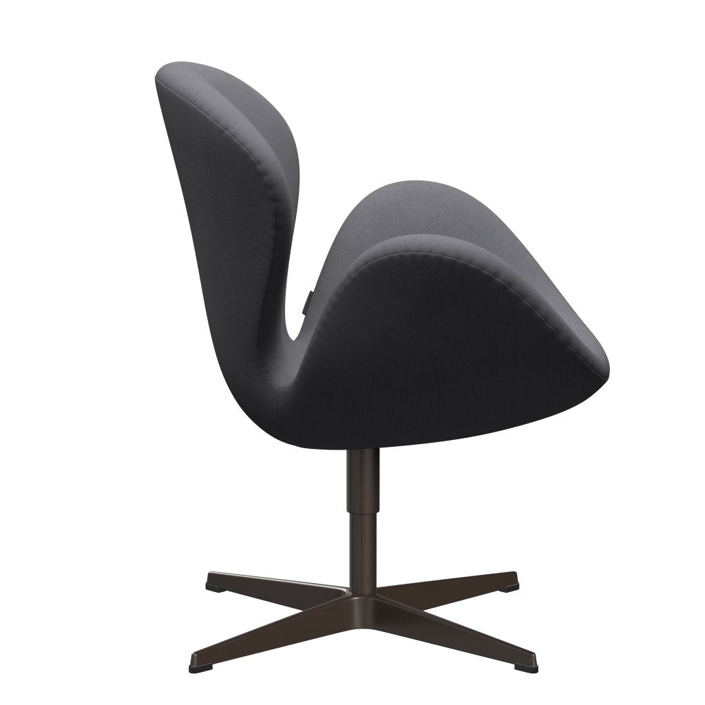 Fritz Hansen Swan Chair, Brown Bronze/Comfort Grey (01012)