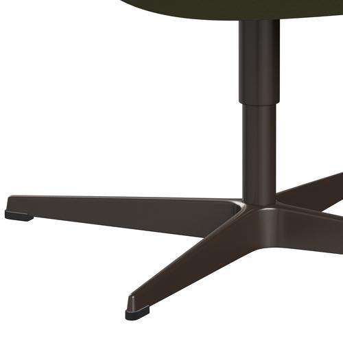 Fritz Hansen Swan Chair, Brown Bronze/Comfort Grey (68009)