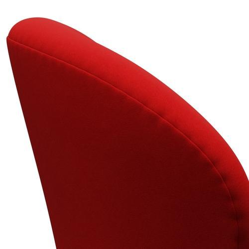 Fritz Hansen Swan Chair, Brown Bronze/Comfort Red (64003)