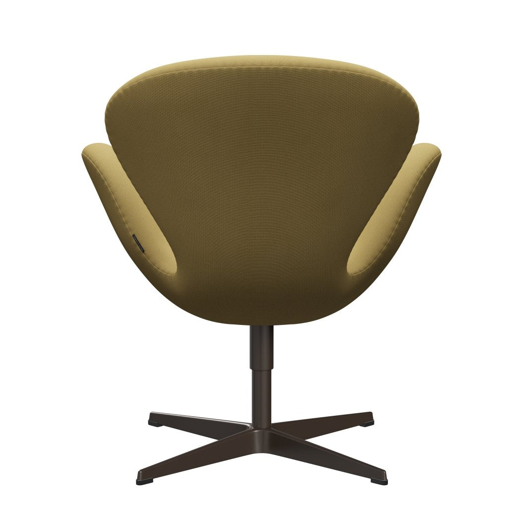 Fritz Hansen Swan Chair, Brown Bronze/Fame Beige (62068)
