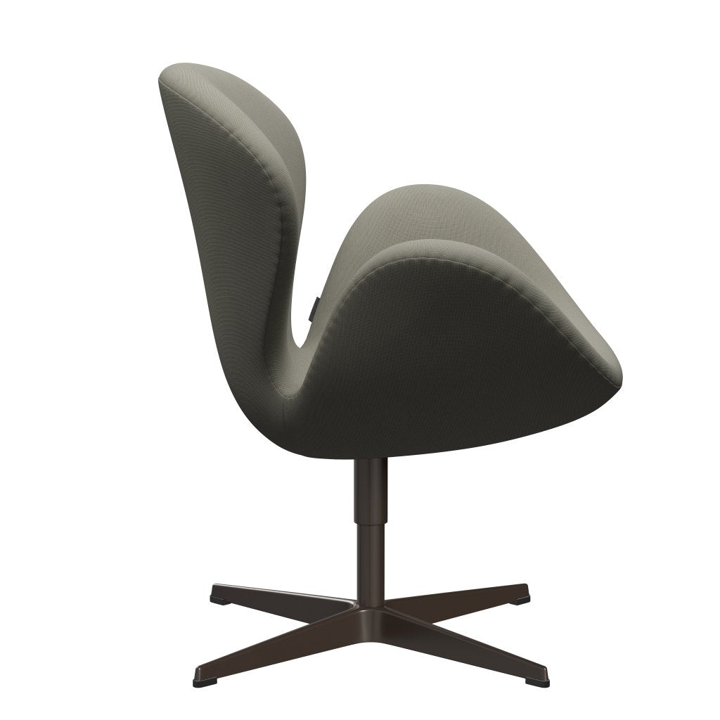 Fritz Hansen Swan Chair, Brown Bronze/Fame Grey (61136)