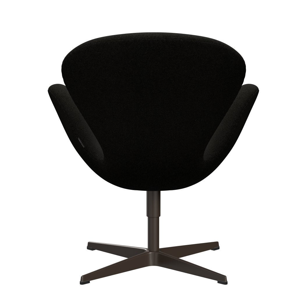 Fritz Hansen Swan Chair, Brown Bronze/Hallingdal Black/Grey (173)