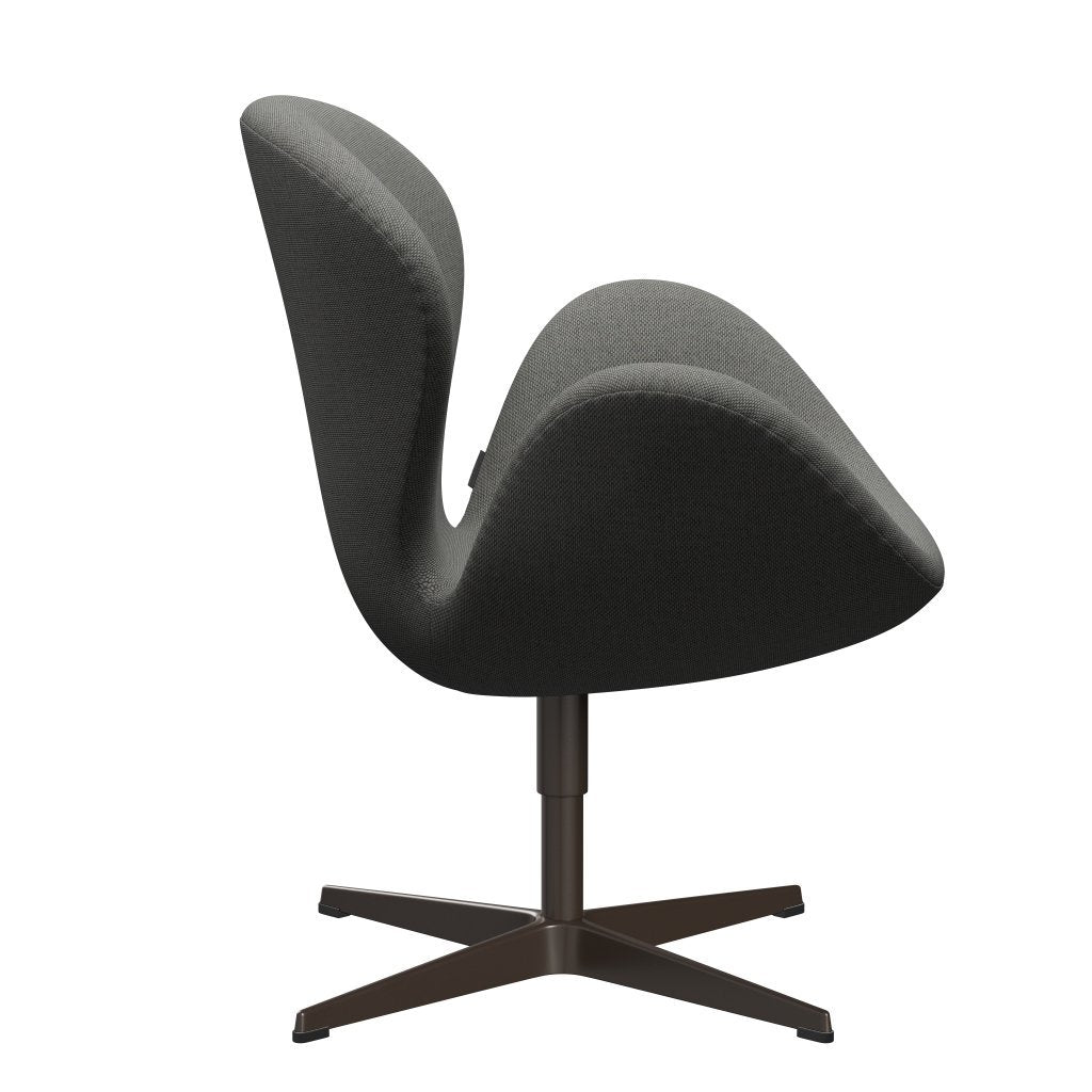 Fritz Hansen Swan stol, brun brons/omull taupe/naturlig