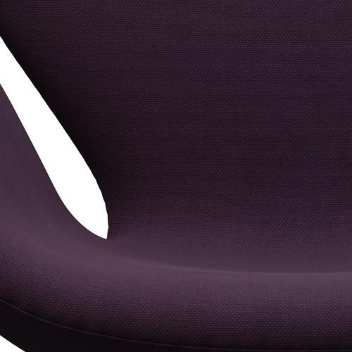 Fritz Hansen Swan Chair, Brown Bronze/Steelcut Medium Purple