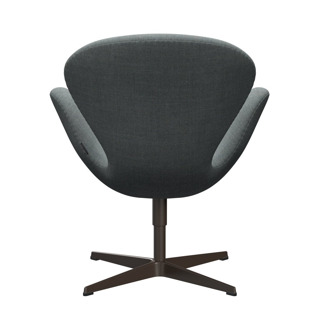 Fritz Hansen Swan stol, brun brons/sunniva grå/blekgrön