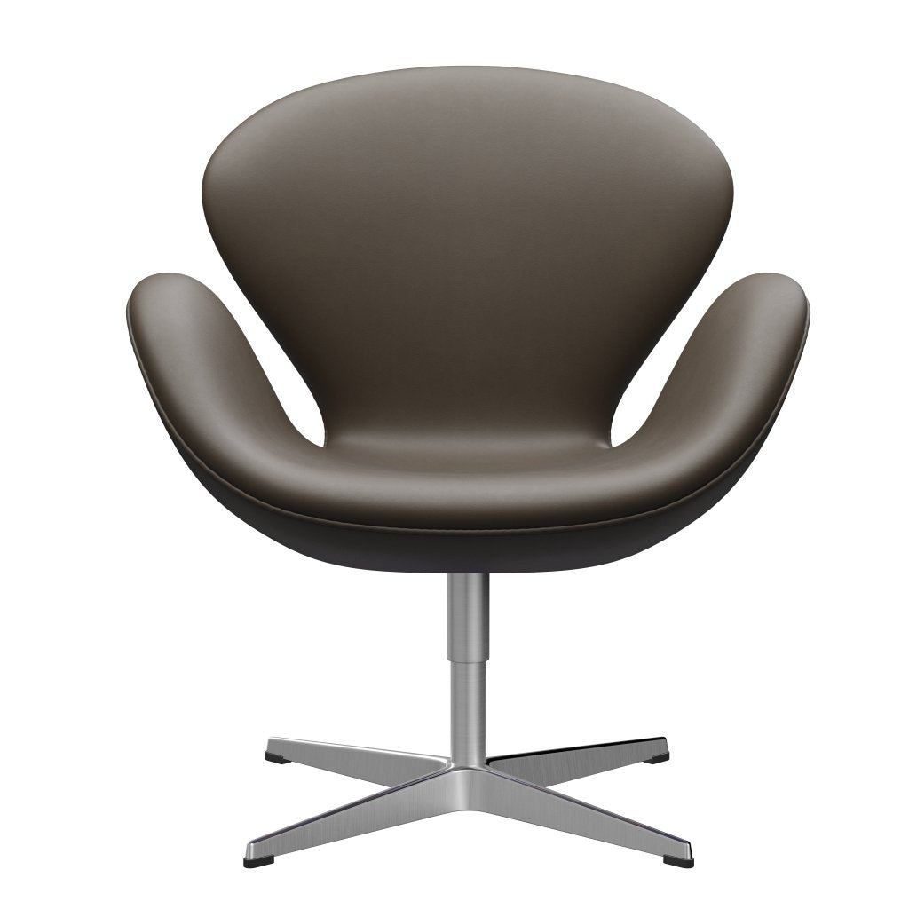 Fritz Hansen Swan -stol, satinpolerad aluminium/essentiell sten