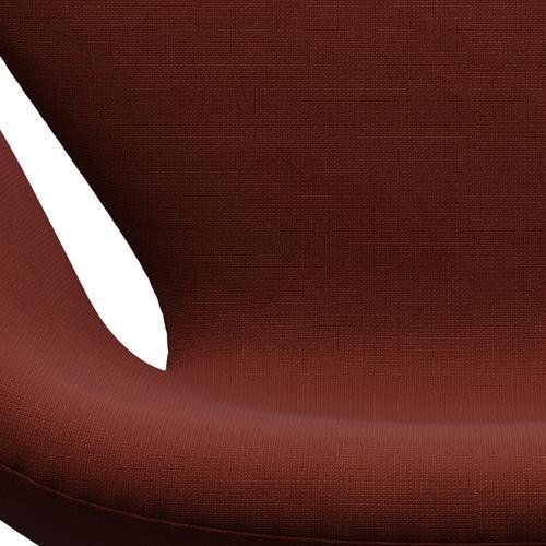 Fritz Hansen Swan Chair, Satin Polished Aluminium/Fame Light Grey -brown (63076)