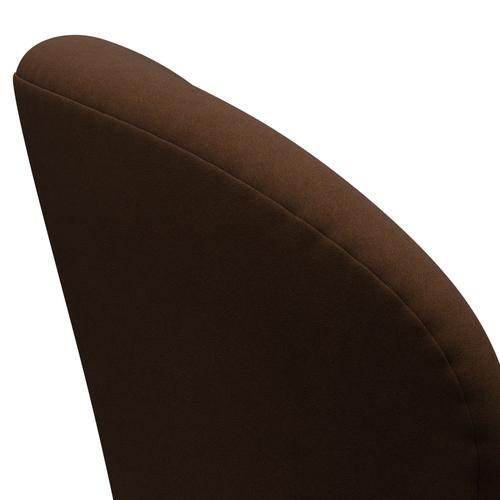 Fritz Hansen Swan -stol, svart lackerad/komfort beige (00010)