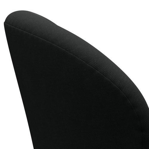 Fritz Hansen Swan -stol, svart lackerad/steelcut svart