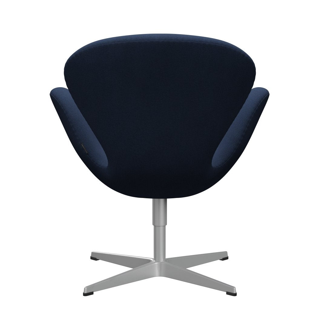 Fritz Hansen Swan -stol, silvergrå/Christianshavn mörkblå