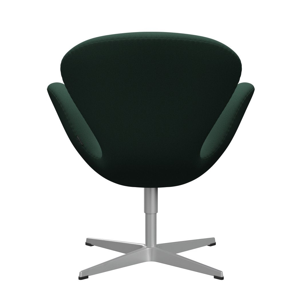 Fritz Hansen Swan Chair, Silver Grey/Christianshavn Dark Green Uni