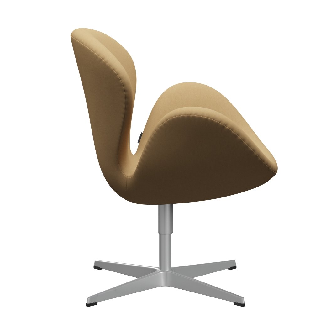 Fritz Hansen Swan Chair, Silver Grey/Comfort Beige (00280)