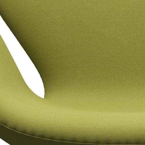 Fritz Hansen Svanstol, silvergrå/komfort beige/grön