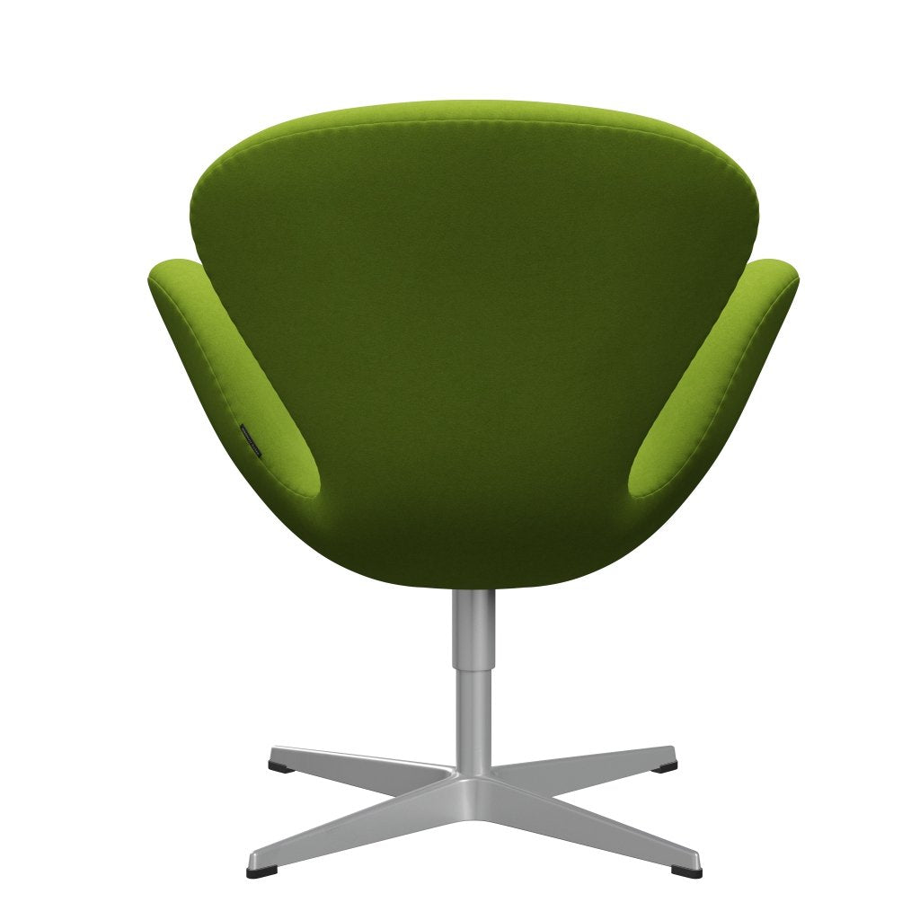 Fritz Hansen Swan Chair, Silver Grey/Comfort Green (68011)