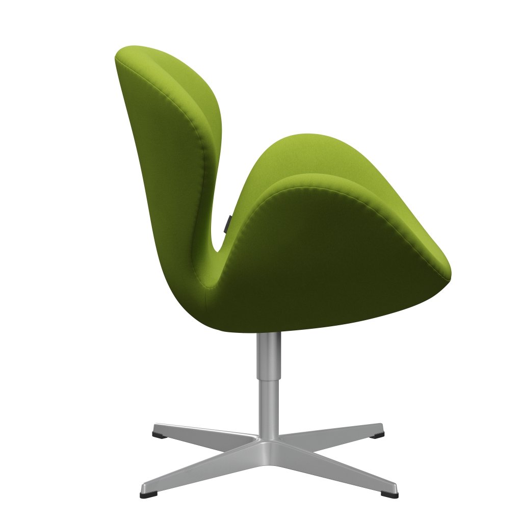 Fritz Hansen Swan Chair, Silver Grey/Comfort Light Green (68000)