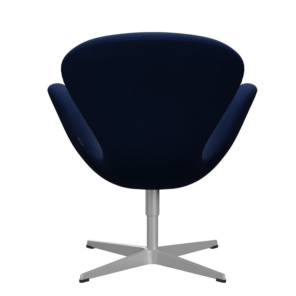 Fritz Hansen Swan Chair, Silver Grey/Fame Dark Blue (66071)